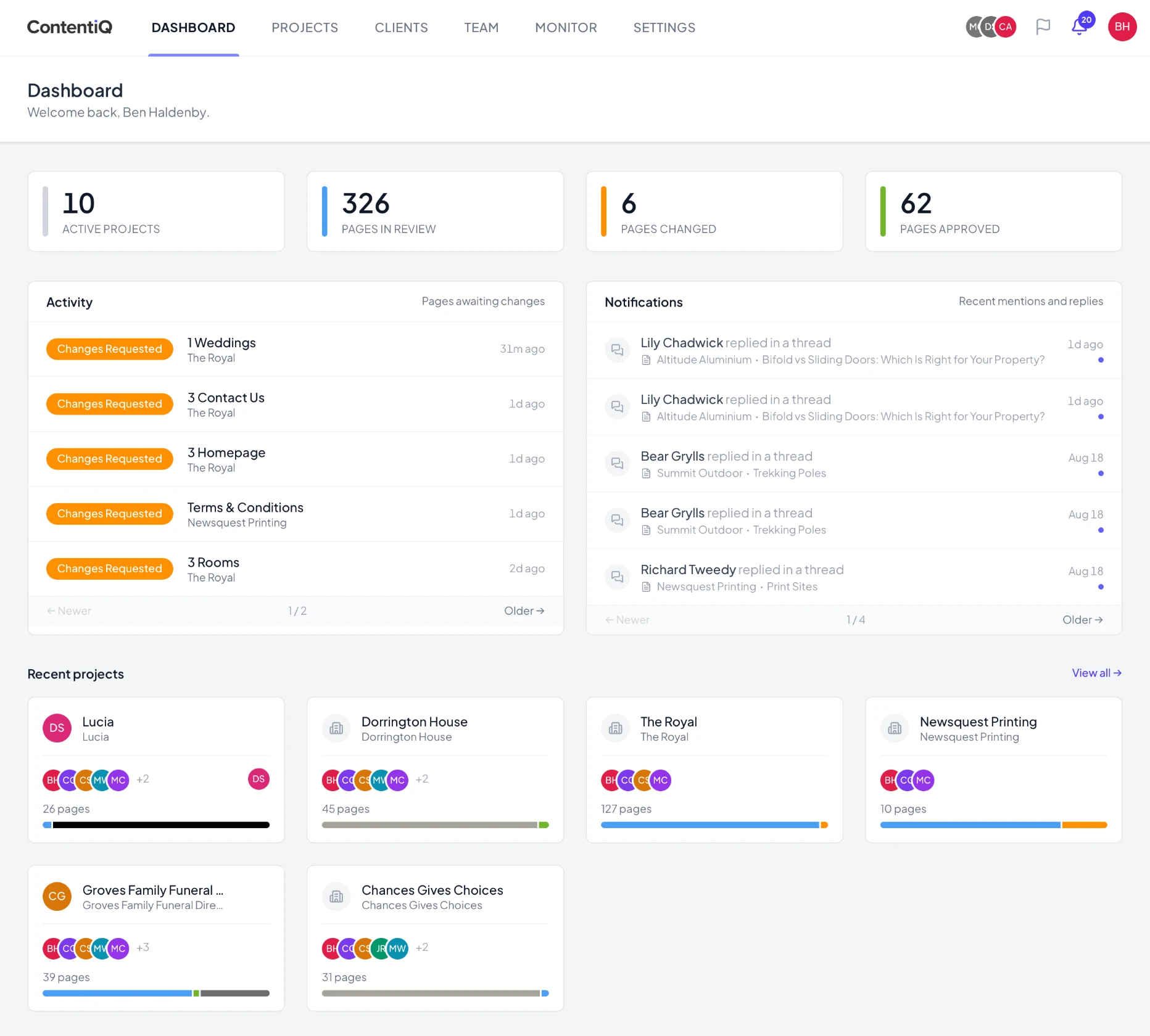 Prototype & ContentiQ